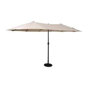 Flash Furniture GM-WL-UU021-TAN-GG Elizabeth 180in Tan Triple Head Patio Umbrella with Steel Tube Flash Furniture GM-WL-UU021-TAN-GG Elizabeth 180in Tan Triple Head Patio Umbrella with Steel Tube