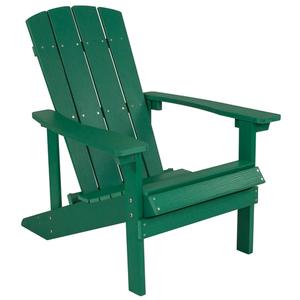 Flash Furniture JJ-C14501-GRN-GG 33.5in x 29.5in Green Polystyrene Adirondack Chair Flash Furniture JJ-C14501-GRN-GG 33.5in x 29.5in Green Polystyrene Adirondack Chair