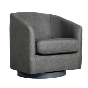 Flash Furniture BS-AC22-060-DKGRY-GG Landon Dark Grey Club Style Barrel Accent Armchair Flash Furniture BS-AC22-060-DKGRY-GG Landon Dark Grey Club Style Barrel Accent Armchair