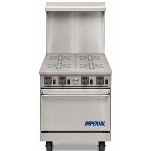 Imperial IR-4-EW PRO Series 24in Electric 4 Burner Range with Standard Oven 