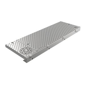 Krowne DCS12-36J Death & Co 12" x 36" Adaptive Scupper Jet Rinser/Drainboard