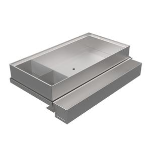 Krowne DCS12-24G Death & Co 12" x 24" Adaptive Scupper Garnish Box