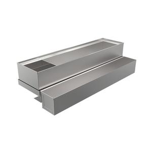 Krowne DCS6-24G Death & Co 6" x 24" Adaptive Scupper Garnish Box