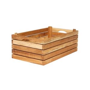 Mikasa Hospitality BQ237L Select Concept Oak 19.7in x 11.6in Flatware Box 