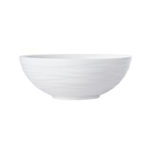 Mikasa Hospitality 5260085 Camilla Bright White Vitrified Porcelain 32oz Coupe Bowl 