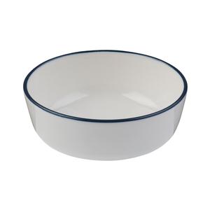 Mikasa Hospitality 5321454 ID Fine Modest Navy Fine China 5oz Bowl - 1dz 