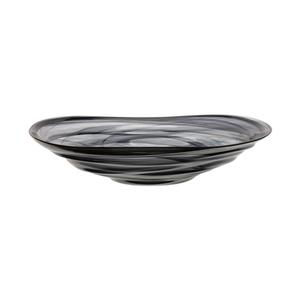 Mikasa Hospitality 1468-43 Ardacam Black Glass 11.8" Dia. Bowl - 1 Doz