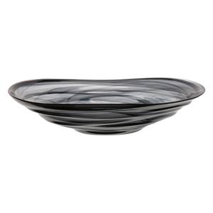 Mikasa Hospitality 2165-43 Ardacam Black Glass 9.8in Dia. Bowl - 8 Each 