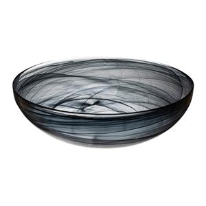 Mikasa Hospitality 2510-43 Ardacam Aria Black Glass 90.3oz Bowl - 6 Each 