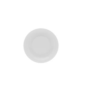 Mikasa Hospitality 5304725 Lola White Bone China 8in Dia. Plate - 3dz 