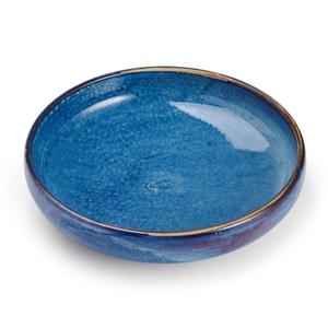 Mikasa Hospitality 5345007 F2D Nova Blue Porcelain 84oz Deep Plate - 6 Each 