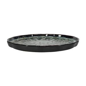 Mikasa Hospitality 5349469 Umi Seaweed Porcelain 7.9in Dia. Plate - 16 Each 