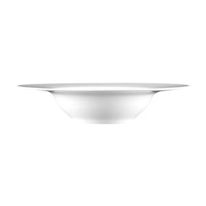 Mikasa Hospitality 001-681755 Mandarin White Porcelain 16.9 oz. Deep Plate - 2 Each
