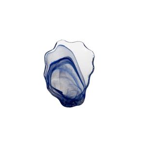 Mikasa Hospitality 1955-64 Ardacam Blue & White Glass 11.4in x 7.5in Plate - 1dz 