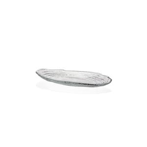 Mikasa Hospitality 2059-1 Ardacam Clear Glass 11.8in x 5.7in Oval Plate - 16 Each 