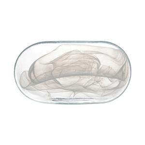 Mikasa Hospitality 8405-2 Ardacam Atlas White Glass 13.9in Dia. Plate - 8 Each 