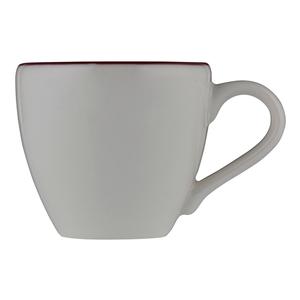 Mikasa Hospitality 5324882 ID Fine Modest Maroon Fine China 3oz Espresso Cup - 1dz 