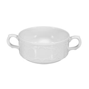 Mikasa Hospitality 001-602242 Seltmann White Porcelain 9.5oz Soup Cup - 6 Each 