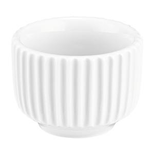 Mikasa Hospitality 001-780137 Sento Wave White Porcelain 2.7oz Espresso Cup - 6 Each 