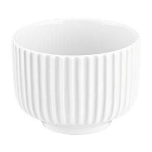 Mikasa Hospitality 001-780141 Sento Wave White Porcelain 12oz Cup - 6 Each 