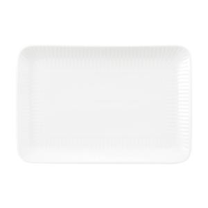 Mikasa Hospitality 001-773578 Seltmann White Porcelain 7.3in x 4.9in Butter Platter 