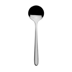 Mikasa Hospitality 5313030 Santorini Stainless Steel 6.7in Heavy Weight Bouillon Spoon 