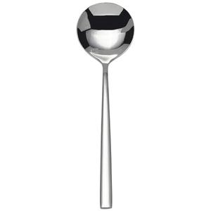 Mikasa Hospitality 5316348 Leo Stainless Steel 6.7in Heavy Weight Bouillon Spoon - 1dz 