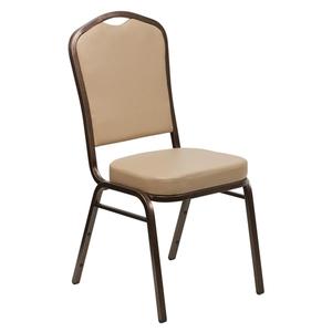 Flash Furniture FD-C01-COPPER-TN-VY-GG Hercules krowne Back Stacking Banquet Chair 