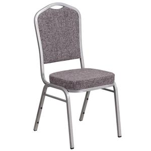 Flash Furniture FD-C01-S-12-GG Hercules Crown Back Stacking Banquet Chair
