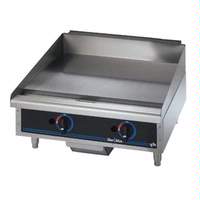Star-Max Counter 24in Gas Griddle With Thermostat Controls - 624TD