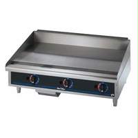 Star-Max Counter 36in Gas Griddle With Thermostat Controls - 636TD