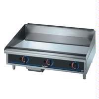 Star-Max Counter 36in Chrome Gas Griddle - 636TCHSD