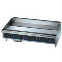 Star-Max Counter 48in Chrome Gas Griddle - 648TCHSD