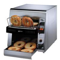 Star 10"W Belt Holman Conveyor Bagel Toaster 1200 Slices/Hr - QCS2-1200B 