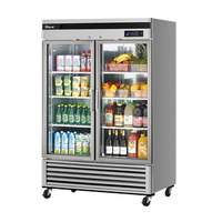 Turbo Air 44.14cuft Commercial Reach-In Refrigerator 2 Glass Doors - TSR-49GSD-N 