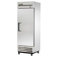 True 19cuft stainless steel Reach-in Cooler with Solid Single Door - T-19-HC 