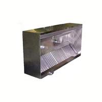 Superior Hoods 7 Ft All Stainless Steel Box Grease Hood w/ Make Up Air Vent - BSSM48-07