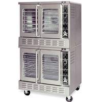 American Range Double Deck Bakery Depth Gas Convection Oven (2) Solid Doors - M-2