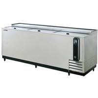 Turbo Air 95in Stainless Steel Super Deluxe Bottle Cooler - TBC-95SD-N 
