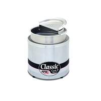 APW Wyott RCW-11SP 11 Qt Round Soup Rethermalizer Warmer w/ Inset, Cover, Ladle