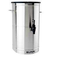 Bunn Iced Tea Dispenser 5 Gallon Urn w/ Solid Plastic Lid - 34100.0001