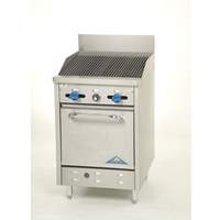Comstock Castle 24in Gas Range with 24in Radiant Broiler & Oven - F318-2RB 