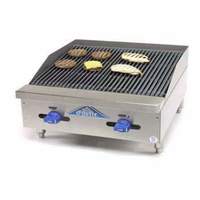 Comstock Castle 24in Radiant Gas charbroiler countertop - FHP24-2RB 