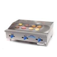 Comstock Castle Manual 60" Gas Flat Griddle Counter Value Series 28" Deep - FHP60-60