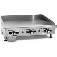 Imperial 24in Commercial Manual Gas Griddle with 3/4in Thick Plate - IMGA-2428 