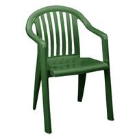 Grosfillex 16ea Miami Stack Lowback Patio Arm Chairs Amazon Green