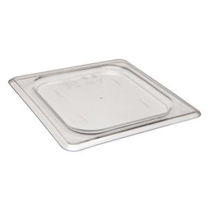 Cambro 60CWC135 CamWear© Clear Polycarbonate 1/6 Size Food Pan Cover - 6 Ea 