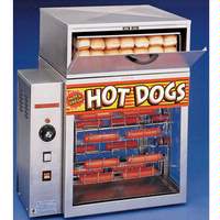 APW Wyott Hot Dog Broiler Merchandiser Holds 48 Hot Dogs 36 Buns - DR-2A