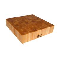 John Boos Square Cutting Board 18in x 18in Maple Chopping Block 4in Thick - CCB18-S 