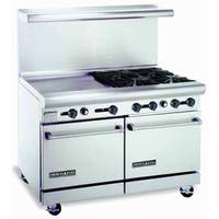 American Range 60in 4 Burner with 36in Griddle, 1 Convection Oven & 1 Std Oven - AR36G-4BCL 